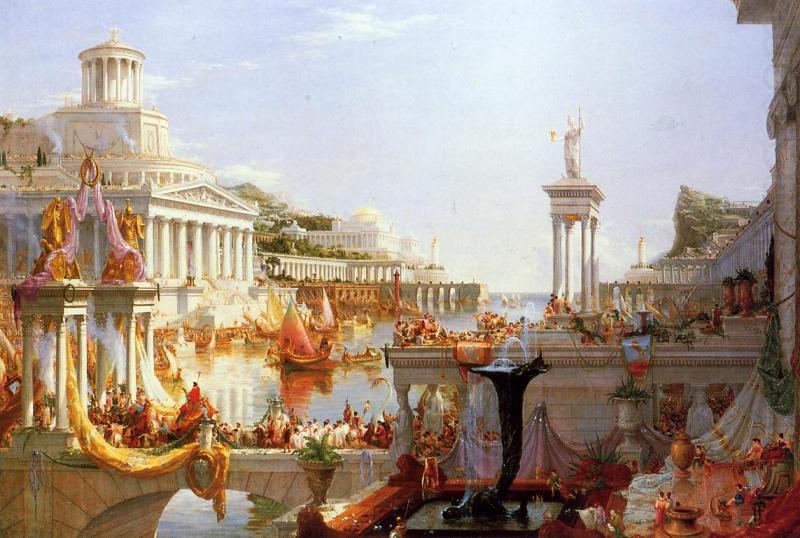 Course of Empire Consumation of  Empire, Thomas Cole